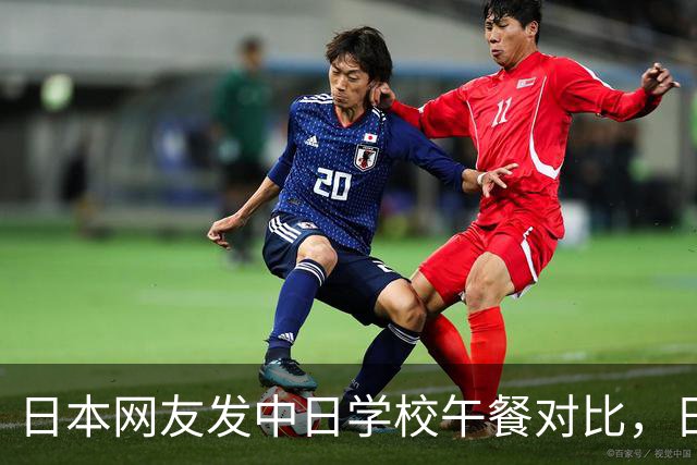 日本网友发中日学校午餐对比，日本人炸了：我们简直就是难民食物
