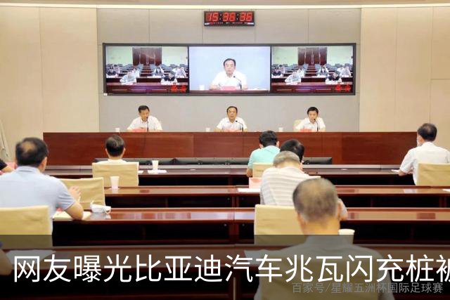 网友曝光比亚迪汽车兆瓦闪充桩被儿童当“秋千”荡着玩